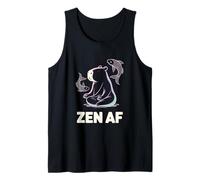Capyba Zen AF Pose de Yoga méditant Poisson Spirituel Débardeur
