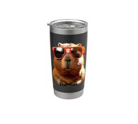 Capybara Avec Lunettes de Soleil Be Capy Cochon Rongeur Gobelet isotherme en acier inoxydable double paroi