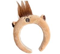 Capybara Bandeau mignon en peluche pour laver le visage, maquillage, spa, style sportif 2