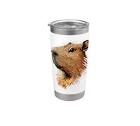 Capybara Be Capy Rongeur de Capybara Drôle de Capybara Gobelet isotherme en acier inoxydable double paroi