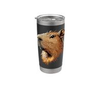 Capybara Be Capy Rongeur de Capybara Drôle de Capybara Gobelet isotherme en acier inoxydable double paroi