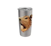Capybara Be Capy Rongeur de Capybara Drôle de Capybara Gobelet isotherme en acier inoxydable double paroi