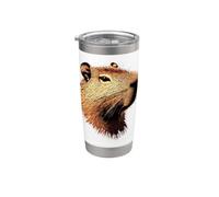 Capybara Be Capy Rongeur de Capybara Drôle de Capybara Gobelet isotherme en acier inoxydable double paroi