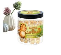 Capybara Bocal d'affirmation pour femme - Bocal attentionné - Cartes d'affirmations positives Capybara | Pour parents, voisins, couples, maison, vacances, Noël, anniversaire