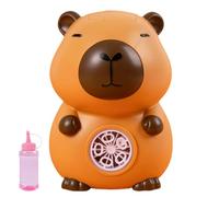 Capybara Bubble Machine - 12.4x14.8x8.8cm Cute Automatic Capybara Bubble Blower Maker | Portable Summer Outdoor Toy, Bubbles Maker Toys for Family Gatherings Or Children's Birthday Parties