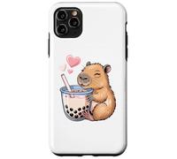 Capybara Bubble Tea Lovely Cute Capyboba Boba Milk Tea Coque pour iPhone 11 Pro Max