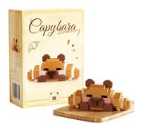 Capybara Building Blocks Set - Creative Play and Educational Fun, 200+ Durable Pieces - Creative Play, Develops Fine Motor Skills and Imagination, Ideal for STEM Learning and Imaginative Play (k409)