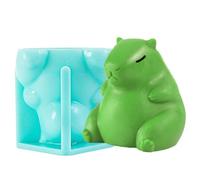 Capybara Candle Mold, 3D Silicone Cake Mold, Capybara Resin & Clay Molds for Mousse Cake, Chocolate & Ice Cubes