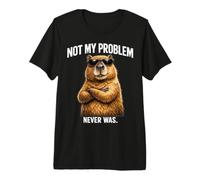 Capybara Cool n'a jamais été Mon problème T-Shirt Haut de Gamme