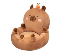 Capybara Coussin de canapé, grand coussin décoratif en peluche, design doux pour le dossier, style de dessin animé, emballage sous vide, peu encombrant, méthode d'assise confortable pour l'Arbei