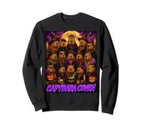 Capybara Coven Vintage Halloween Sorcière Gothique Glam Girls Sweatshirt