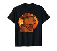 Capybara Cowboy Zen et Sauvage du désert T-Shirt