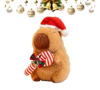 Capybara Cuddly Toy Figure - Modèle en peluche Animal | Objet collectif drôle Fans de décoration adaptée au bureau de chambre de chambre de bureau