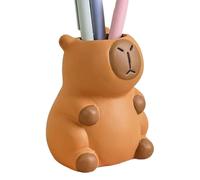 Capybara Cute Pencil Cup -3.54x3.54x4.33 pollici Porta di penna divertente | Porta di penna divertente per la scrivania | Organizzatore di archiviazione dei cartoni animati per la stazione del