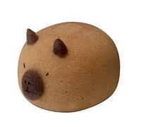 Capybara de dessin animé - Matériau doux et durable - Exfoliant doux pour le corps - Accessoire de bain avec un adorable motif animal | Outil de douche pour pour un usage vo