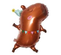 Capybara Décoration d'anniversaire, ballon XXL Capybara, ballon en aluminium mignon animaux hélium, décoration d'anniversaire, ballon capybara, décoration de fête d'anniversaire, cadeau d'anniversaire