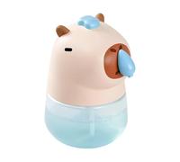 Capybara Distributeur automatique de savon à détection intelligente 9,7 x 11,2 x 14,4 cm Pompe à savon rechargeable pour salle de bain, cuisine, appartement