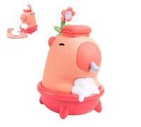 Capybara Distributeur automatique de savon sans contact rechargeable sans contact pour cuisine, salle de bain, chambre, maison, comptoir douche
