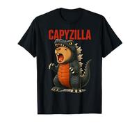 Capybara Drôle Capyzilla Cosplay Kawaii Anime Garçons Filles Enfant T-Shirt