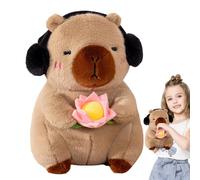 Capybara en peluche, elegant, - versatile functional jouet avec Ear, Muff Jouets doux de, 25cm/9.8 pouces drôle pour | Multipurpose Outdoor Indoor Utility stylish sleek