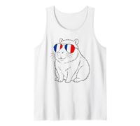 Capybara France Lunettes De Soleil Drapeau Français Capy Débardeur