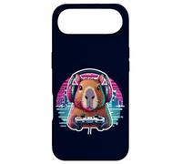Capybara Gamer - Style Rétro Gaming Manette Casque Audio Coque pour iPhone Air