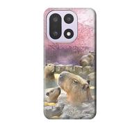 Capybara Hot Spring Etui Coque Housse pour OnePlus 15