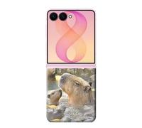 Capybara Hot Spring Etui Coque Housse pour Samsung Galaxy Z Flip 8