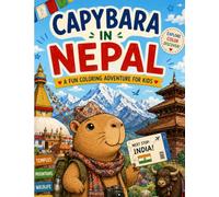 Capybara in Nepal: A Fun Coloring Adventure for Kids
