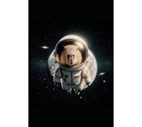 Capybara in Space Notebook: Floating Among the Stars