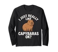 Capybara, J'aime Capybaras | Capy, Rongeur Manche Longue
