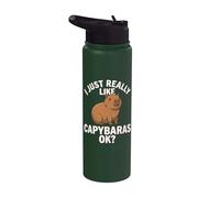 Capybara, J'aime Capybaras | Capy, Rongeur Stainless Steel Insulated Water Bottle