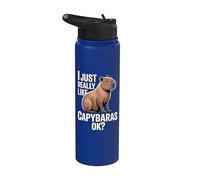 Capybara, J'aime Capybaras | Rongeur, Capy Stainless Steel Insulated Water Bottle