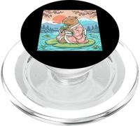 Capybara Japan Zen Mood Onsen Rongeur PopSockets PopGrip pour MagSafe