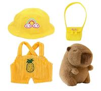Capybara - Jouet en peluche réaliste Capybara, animal en peluche mignon | Super doux capybara peluche, animal en peluche capybara, vie longue durée, opportunité d'apprentissage, imagination v