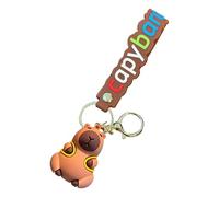 Capybara Keychain, Capybara Figure Key Holder, Cute Backpack Charm