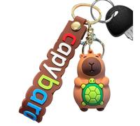 Capybara Keychain, Capybara Figure Key Holder, Cute Backpack Charm