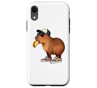 Capybara Kids, Rodent Eating Taco Funny Capybara Coque pour iPhone XR