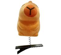 Capybara Lot de 1/5/10 pinces à cheveux pour femme et fille Motif animal 3D