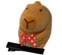 Capybara Lot de 1/5/10 pinces à cheveux pour femme et fille Motif animal 3D