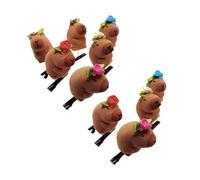 Capybara Lot de 10 pinces à cheveux décoratives pour amoureux des animaux et fashionistas
