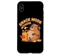 Capybara Mangeant écouteurs Coque pour iPhone XS Max