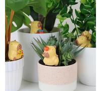 Capybara Marqueurs de plantes - Jolies étiquettes de pot de fleurs pour plantes d'intérieur et d'extérieur | Marqueurs de jardin fantaisie pour herbes, plantes grasses et plantes d'intérieur | Cadeau
