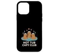 Capybara Meme Coffee Vibes Stay Chill Living The Capybara Coque pour iPhone 12 Mini