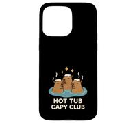 Capybara Meme Coffee Vibes Stay Chill Living The Capybara Coque pour iPhone 15 Pro Max