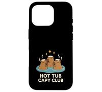 Capybara Meme Coffee Vibes Stay Chill Living The Capybara Coque pour iPhone 16 Pro