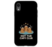 Capybara Meme Coffee Vibes Stay Chill Living The Capybara Coque pour iPhone XR