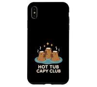 Capybara Meme Coffee Vibes Stay Chill Living The Capybara Coque pour iPhone XS Max