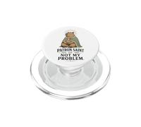 Capybara Meme Patron Saint of Not My Problem PopSockets PopGrip pour MagSafe