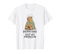 Capybara Meme Patron Saint of Not My Problem T-Shirt